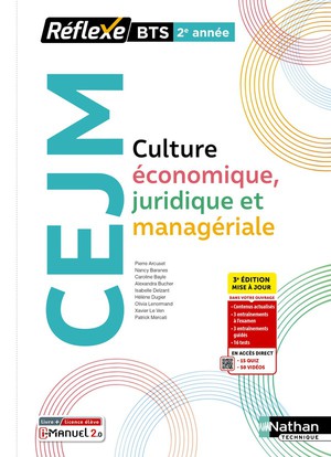 Culture Conomique Juridique Et Managriale Bts 2e Anne - 2024 - Pochette - Lve - + Imanuel 