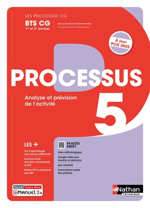 Les Processus Bts Cg - Processus 5 Bts Cg 1re Et 2me Annes - 2024 - Manuel - Lve - + Imanuel 