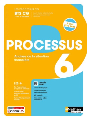 Les Processus Bts Cg - Processus 6 Bts Cg 1re Et 2me Annes - 2024 - Manuel - Lve - + Imanuel 