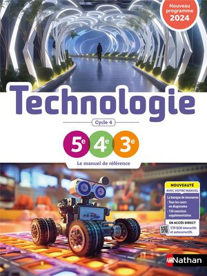 Technologie Cycle 4 2024 Manuel Eleve 