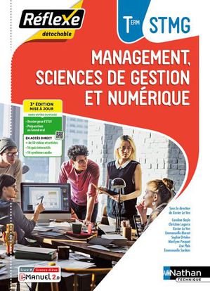 Management, Sciences De Gestion Et Numerique ; Terminale ; Bac Stmg (edition 2024) 
