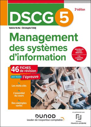Dscg 5 : Management Des Systemes D'information ; Fiches De Revision (3e Edition) 