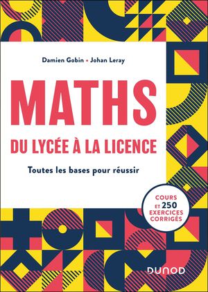 Maths, Du Lycee A La Licence : Toutes Les Bases Pour Reussir 