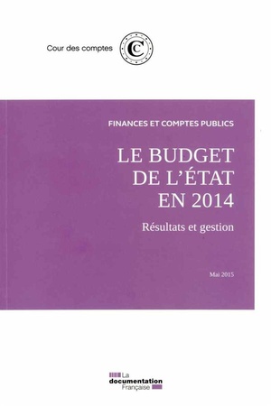 Le Budget De L'etat En 2014 ; Mai 2015 