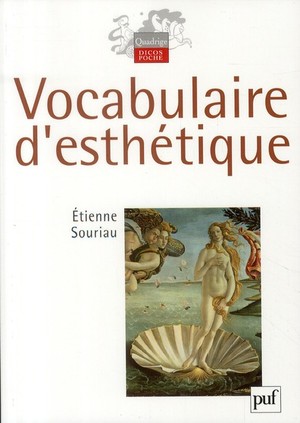 Vocabulaire D'esthetique (3e Edition) 