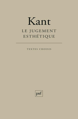 Le Jugement Esthetique (13e Edition) 