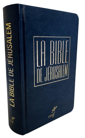 Bible De Jerusalem Voyage Bleue 