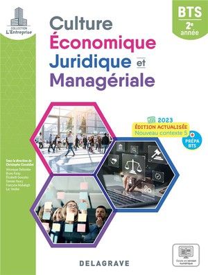 L'entreprise : Culture Economique, Juridique Et Manageriale (cejm) : 2e Annee Bts ; Pochette Eleve (edition 2023) 