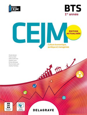 Culture Economique, Juridique Et Manageriale, Cejm ; Bts, 1re Annee ; Pochette Eleve 