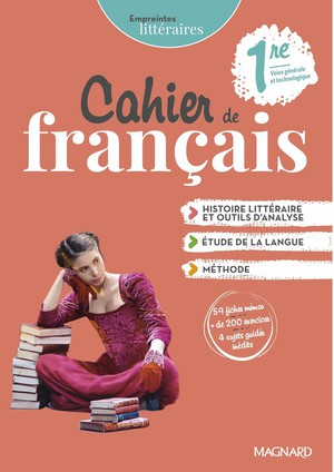 Empreintes Litteraires Francais : 1re ; Cahier Consommable De L'eleve (edition 2021) 