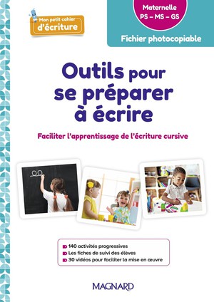 Mon Petit Cahier Decriture : Outils Pour Se Preparer A Ecrire Maternelle (2024) : Guide Avec Fiches A Photocopier 