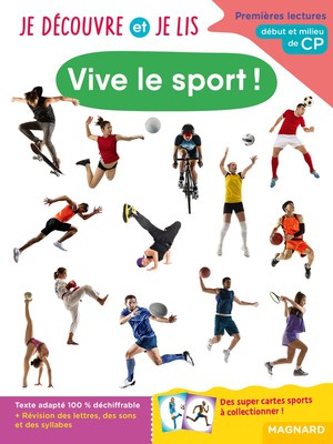 Je Decouvre Et Je Lis : Cp : Vive Le Sport ! ; Debut Et Milieu De Cp 