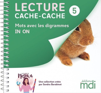 Lecture Cache-cache Tome 5 : Mots Avec Les Digrammes In, On 