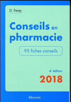 Conseils En Pharmacie (edition 2018) 