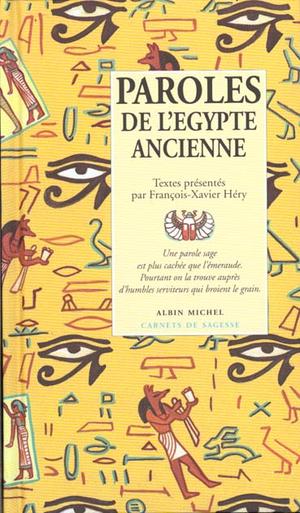 Paroles De L'egypte Ancienne 