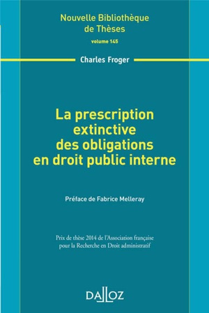 La Prescription Extinctive Des Obligations En Droit Public 