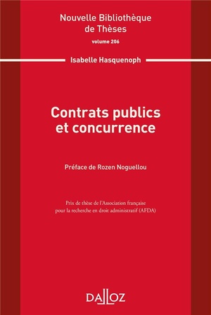 Contrats Publics Et Concurrence 