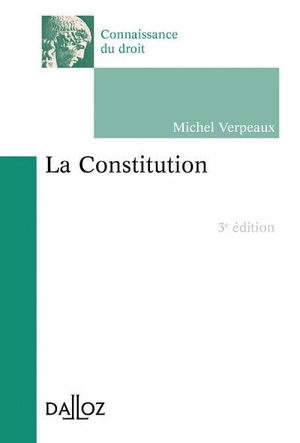 La Constitution (3e Edition) 