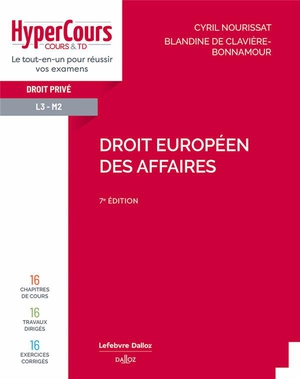 Droit Europeen Des Affaires (7e Edition) 