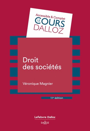 Droit Des Societes (11e Edition) 