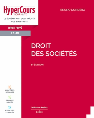 Droit Des Societes (8e Edition) 