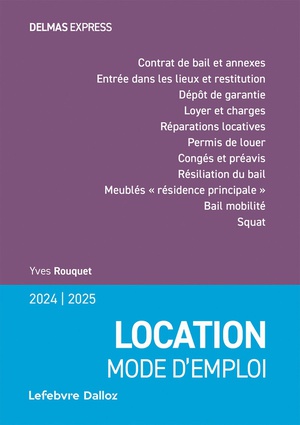 Location Mode D'emploi (edition 2024/2025) 