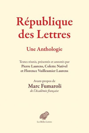 Republique Des Lettres : Une Anthologie 
