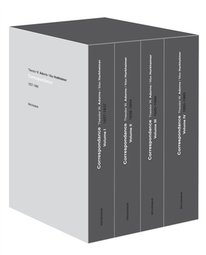Correspondance 1927-1969 ; Coffret 4 Volumes 