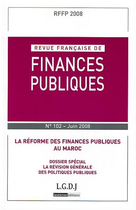 Revue Francaise De Finances Publiques T.102 