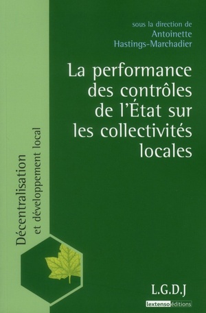 La Performance Des Controles De L'etat Sur Les Collectivites Locales 