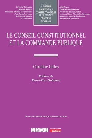 Le Conseil Constitutionnel Et La Commande Publique 
