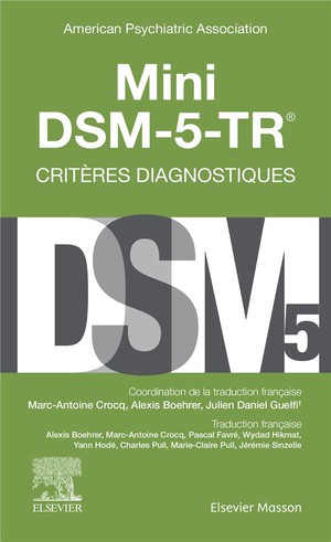 Mini Dsm-5-tr : Criteres Diagnostiques 