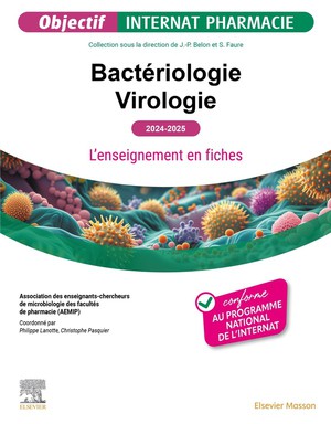 Bacteriologie - Virologie 2024-2025 : L'enseignement En Fiches 