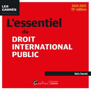 L'essentiel Du Droit International Public (edition 2024/2025) 