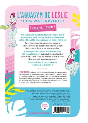 L'aquagym De Leslie ; 100 % Waterproof ; 80 Exercices Toniques ! 