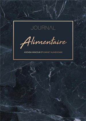 Journal Alimentaire ; Agenda Minceur Et Carnet Alimentaire 