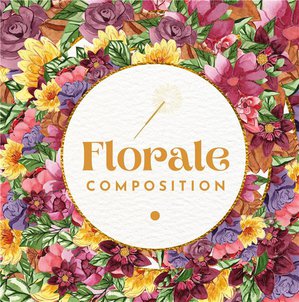 Livre De Coloriage Floral Anti-stress Pour Adultes - 50 Illustrations De Compositions Florales Apais 