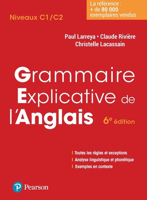 Grammaire Explicative De L'anglais (6e Edition) 