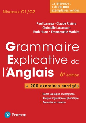 Grammaire Explicative De L'anglais + Exercices (6e Edition) 
