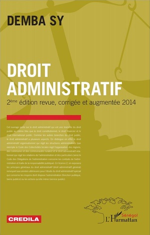 Droit Administratif (2e Edition) 