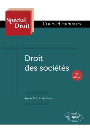 Droit Des Societes (2e Edition) 