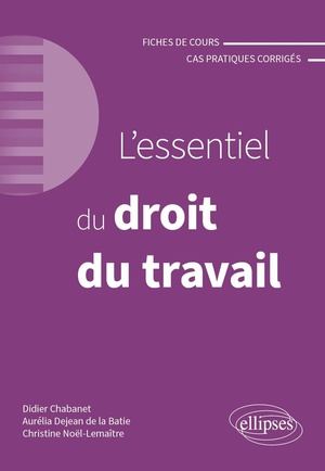 L'essentiel Du Droit Du Travail : A Jour Au 1er Avril 2024 (4e Edition) 