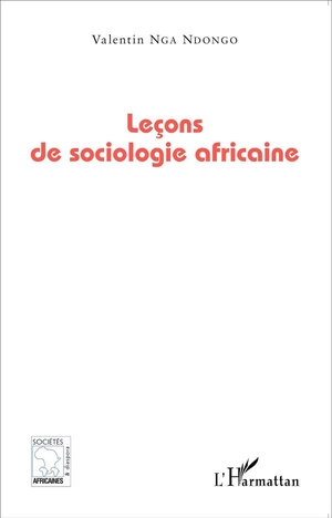 Lecons De Sociologie Africaine 