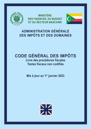 Comores - Code General Des Impots 2023 