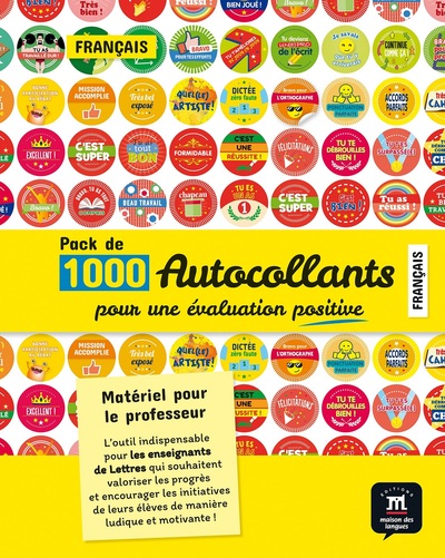 Pack D'autocollants Pour L'evaluation En Francais 