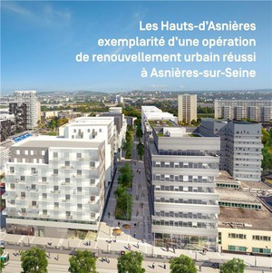 Les Hauts-d'asnieres : Exemplarite D'une Operation De Renouvellement Urbain Reussi A Asnieres-sur-seine 