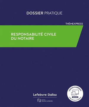 Responsabilite Civile Des Notaires 