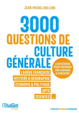 3000 Qcm De Culture Generale 