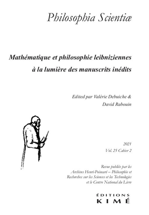 Mathematique Et Philosophie Leibniziennes A La Lumiere Des Manuscrits 