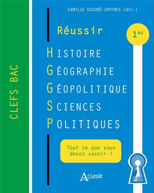 Reussir Histoire Geographie, Geopolitique Et Sciences Politiques ; Premiere 